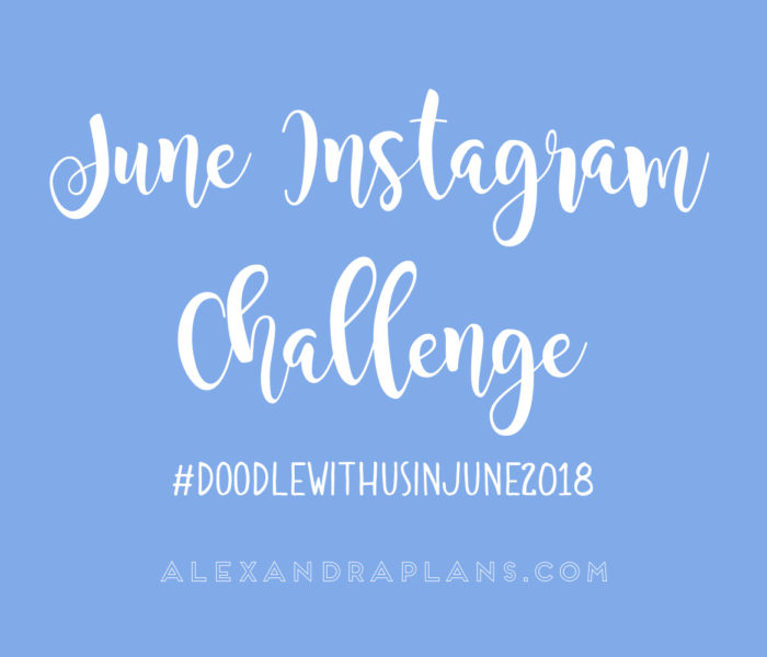 Instagram challenge: #doodlewithusinjune2018